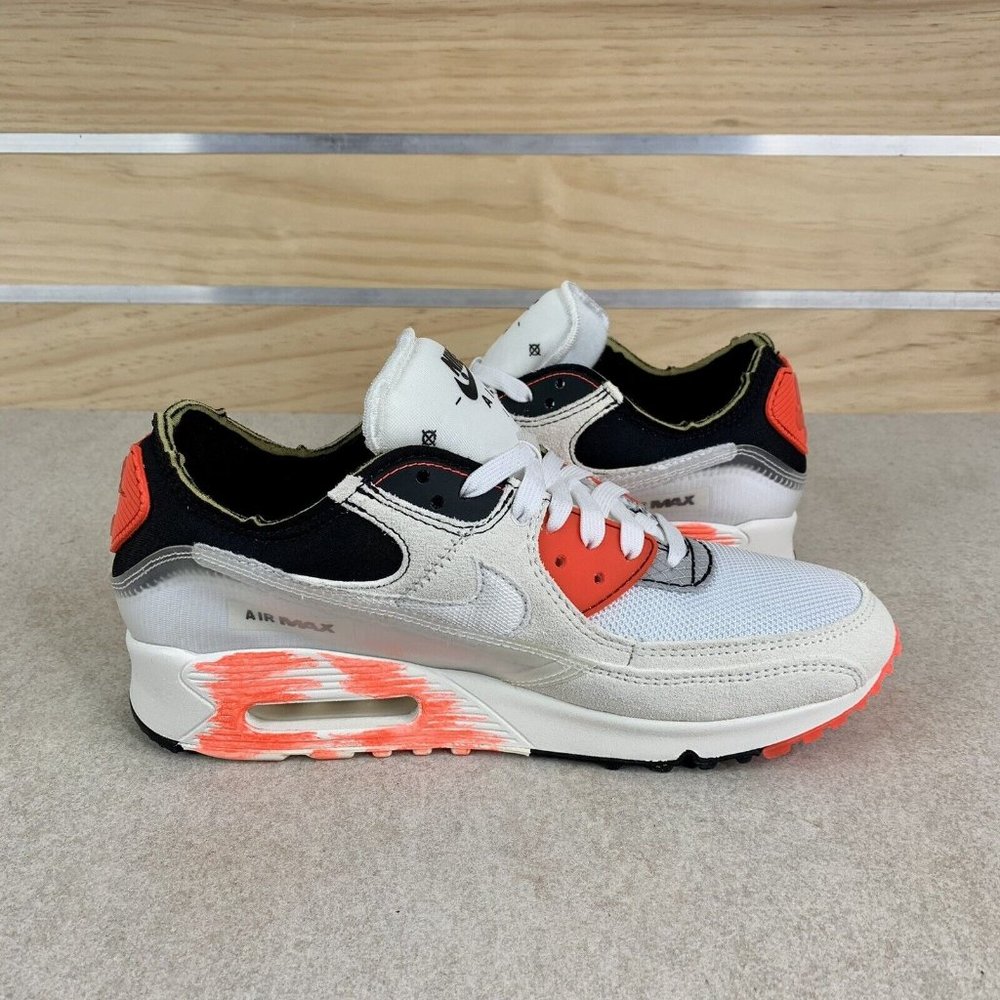 Nike Air Max III PRM 90 White Crimson New Shoes DC7856-100 Mens 5.5 / Womens 7 - Picture 6 of 12